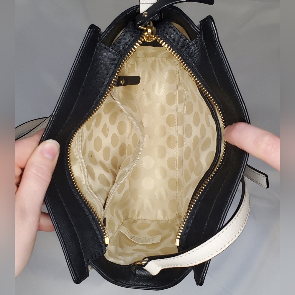 Kate spade black saffiano leather crossbody bag - Picture 8 of 11